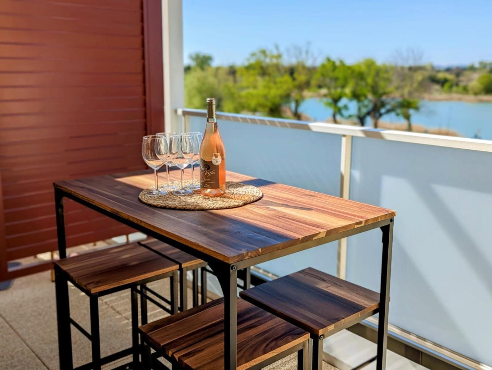 Lakeside Provence - Appartement Classe 4 Etoiles, Vue Sur Le Lac, Parking Sous-Sol, Double Clim Monteux Ngoại thất bức ảnh