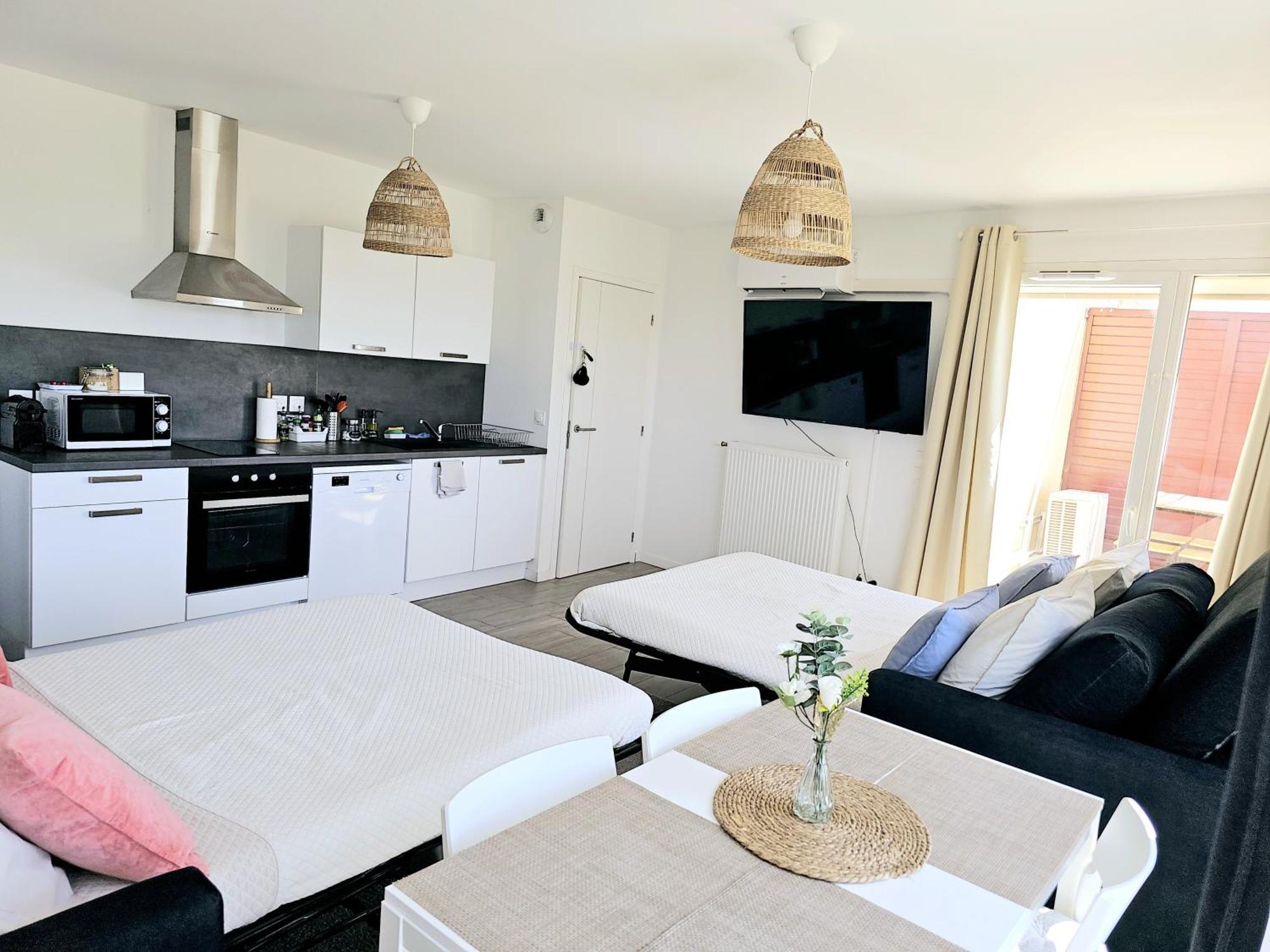 Lakeside Provence - Appartement Classe 4 Etoiles, Vue Sur Le Lac, Parking Sous-Sol, Double Clim Monteux Ngoại thất bức ảnh